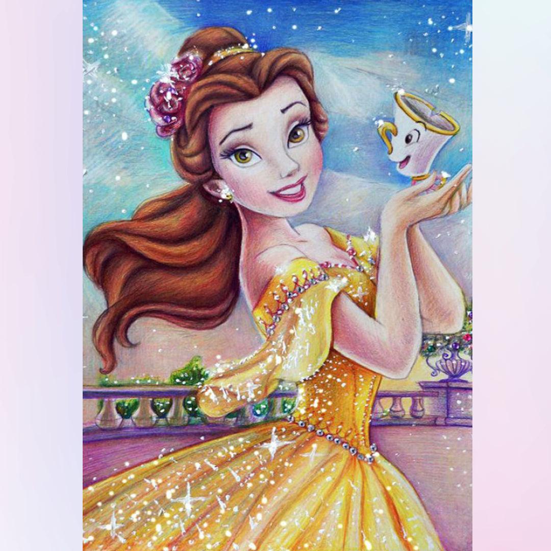 Disney Rose Belle - Diamond Paintings 