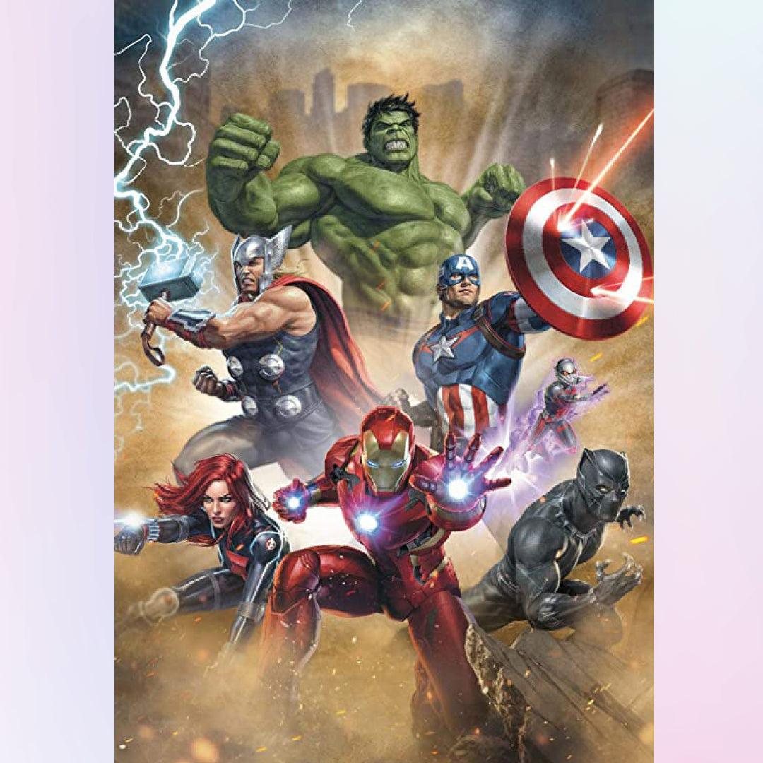 5D Diamond Painting Thor, Hulk and the Avengers Kit