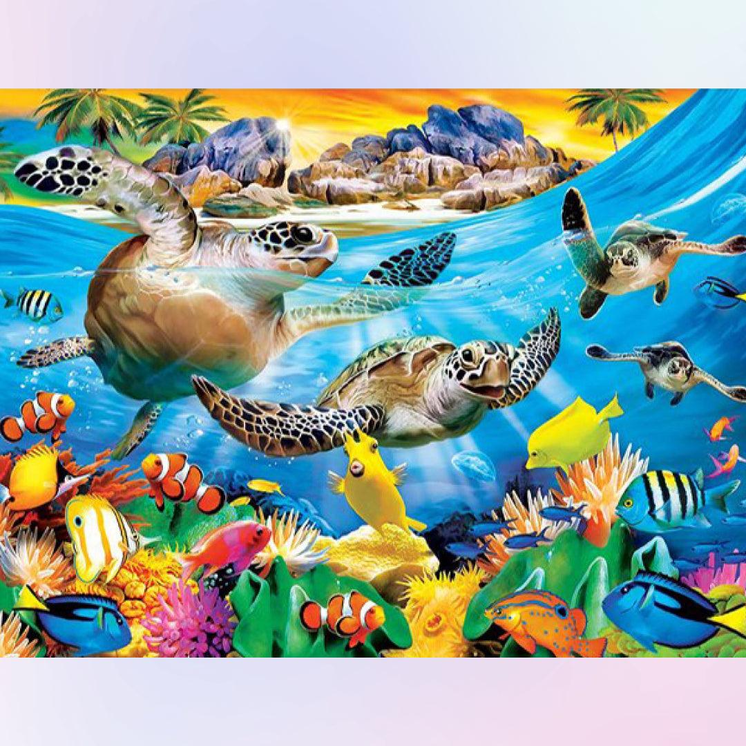 Sea Turtle Diamond Painting Kits 20% Off Today – DIY Diamond Paintings