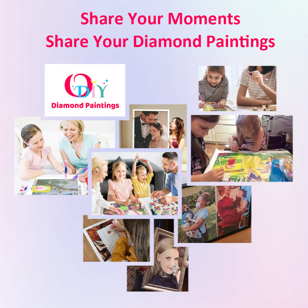 5D diamond paintings show