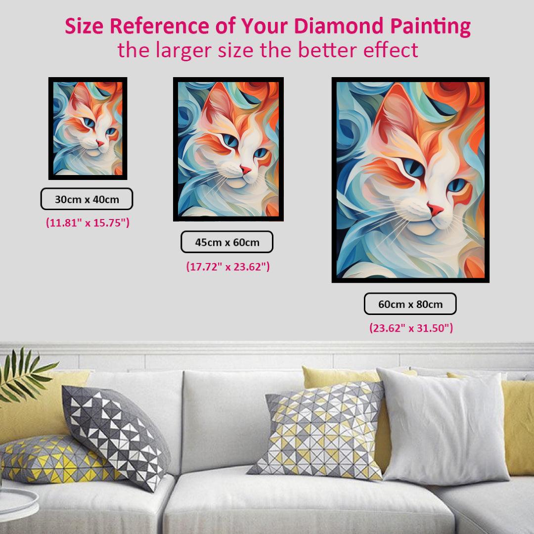 A Sassy Cat Diamond Painting