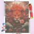 Red Lion Diamond Painting