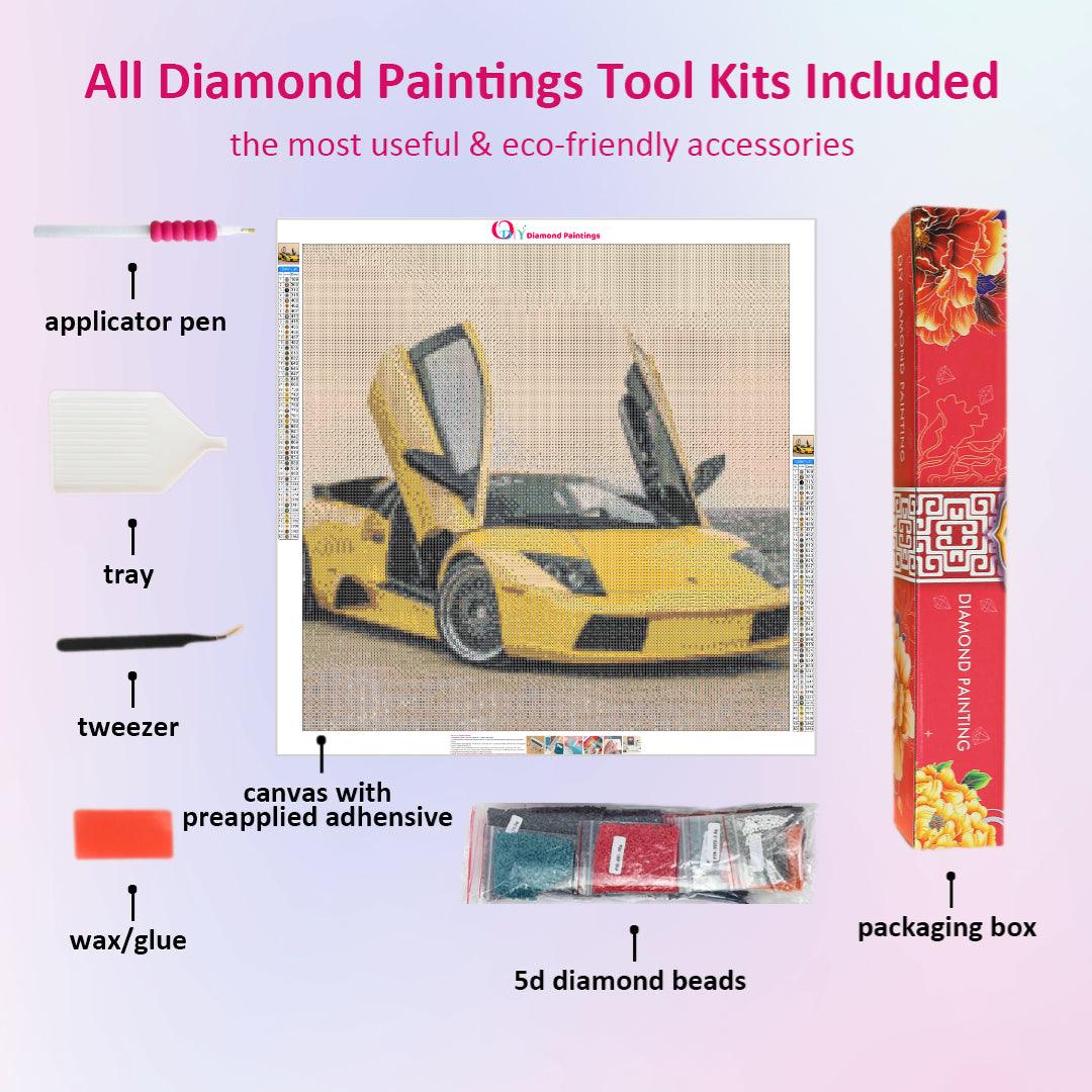 Cool Lamborghini Diamond Painting