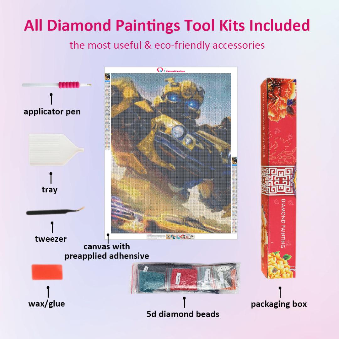 Transformers Bumblebee Diamond Painting