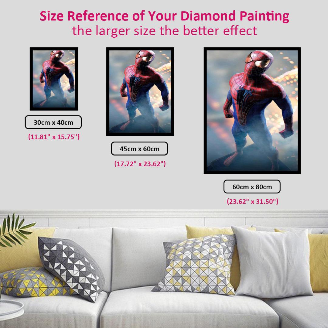 Spiderman Anger Fight Diamond Painting