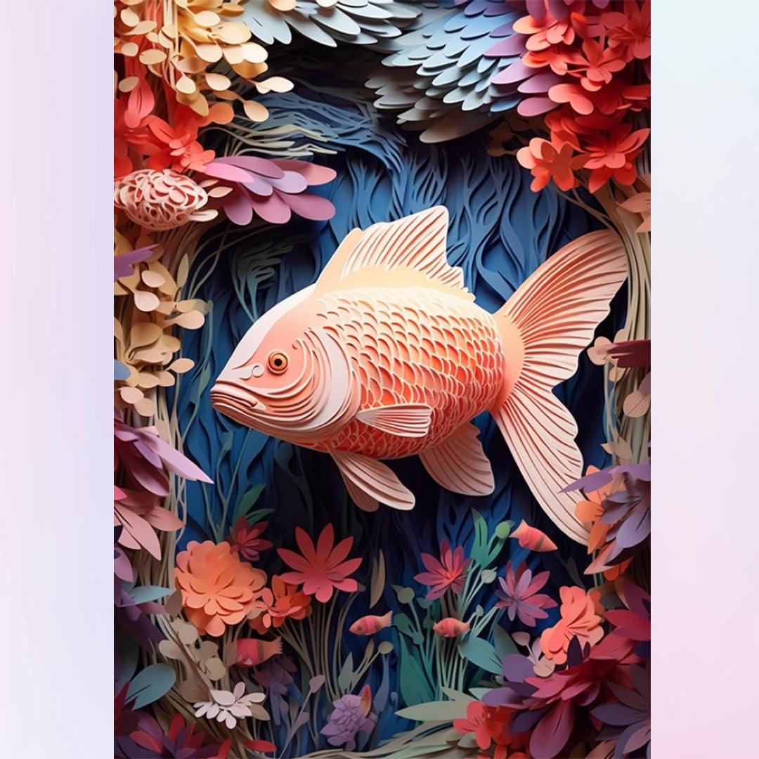 3D Goldfish Diamond Painting