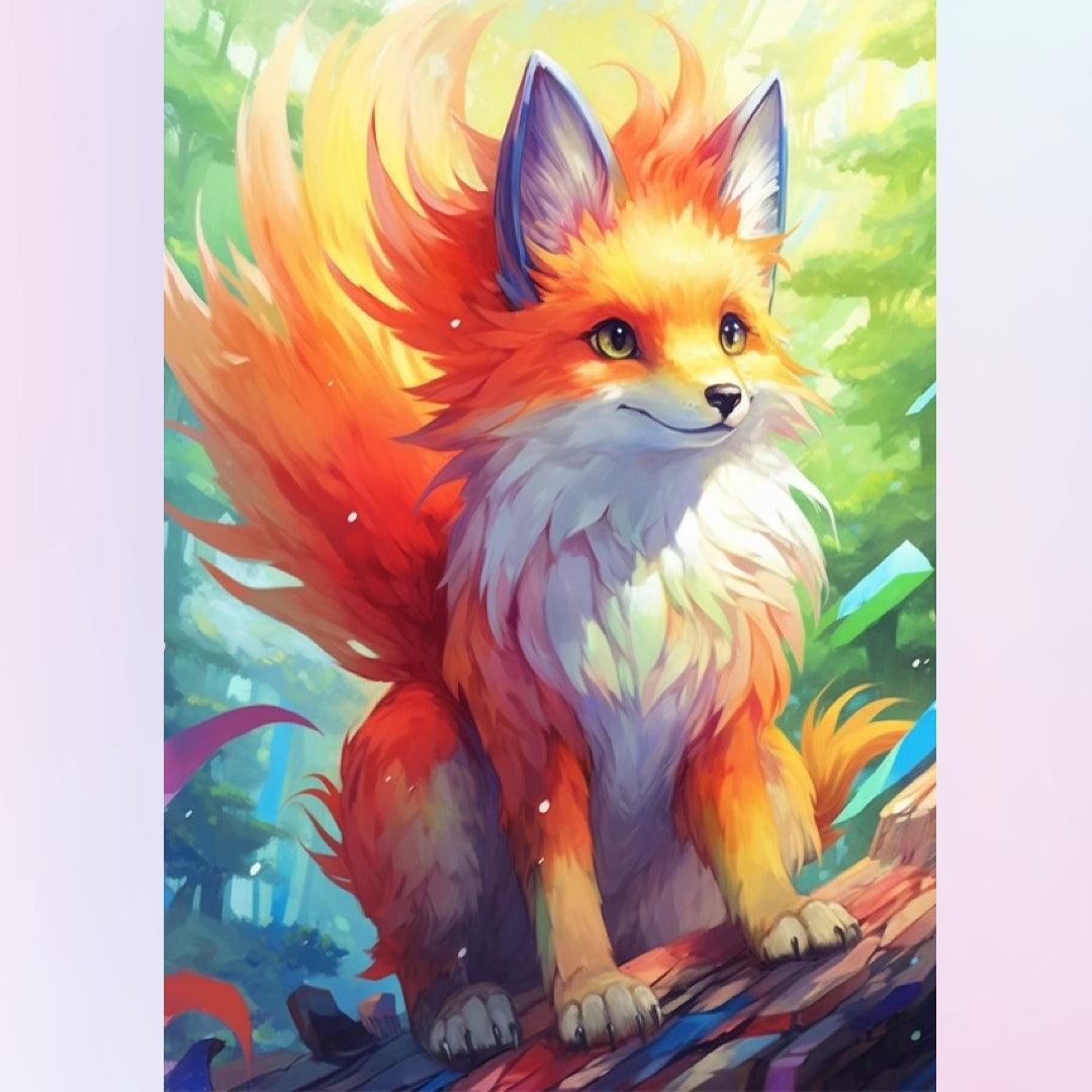 Elegant Fox Diamond Painting