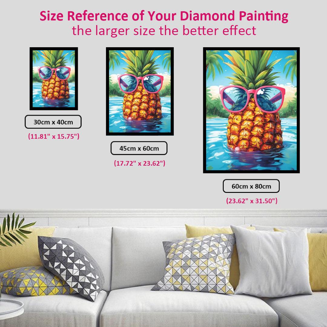Summer Pineapple Diamond Painting