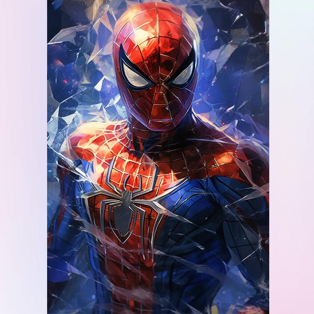 Frozen Spiderman Diamond Painting