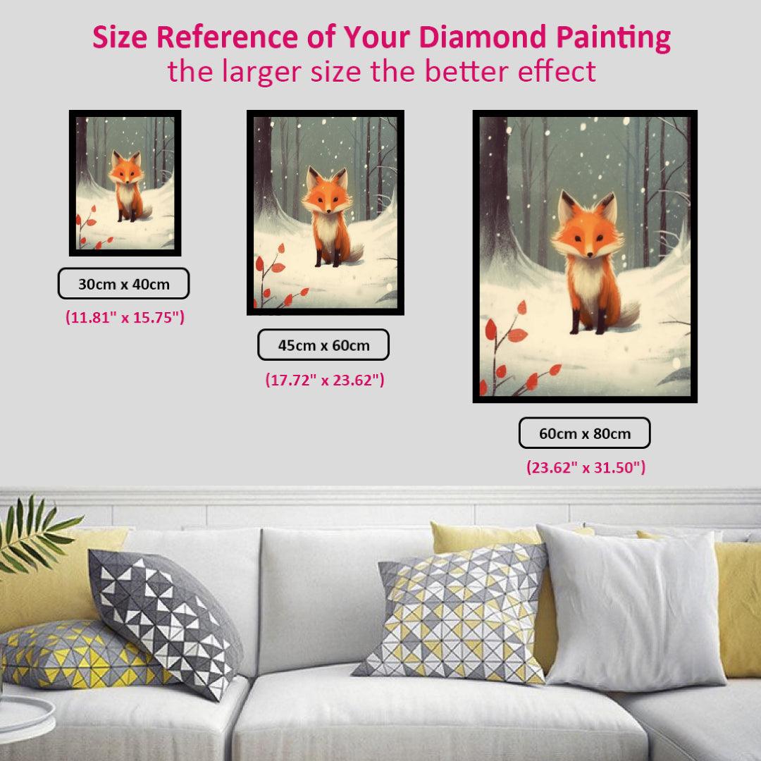 Cute Little Fox Diamond Painting