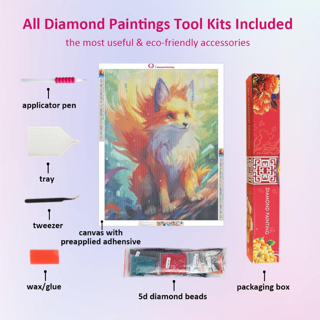 Elegant Fox Diamond Painting