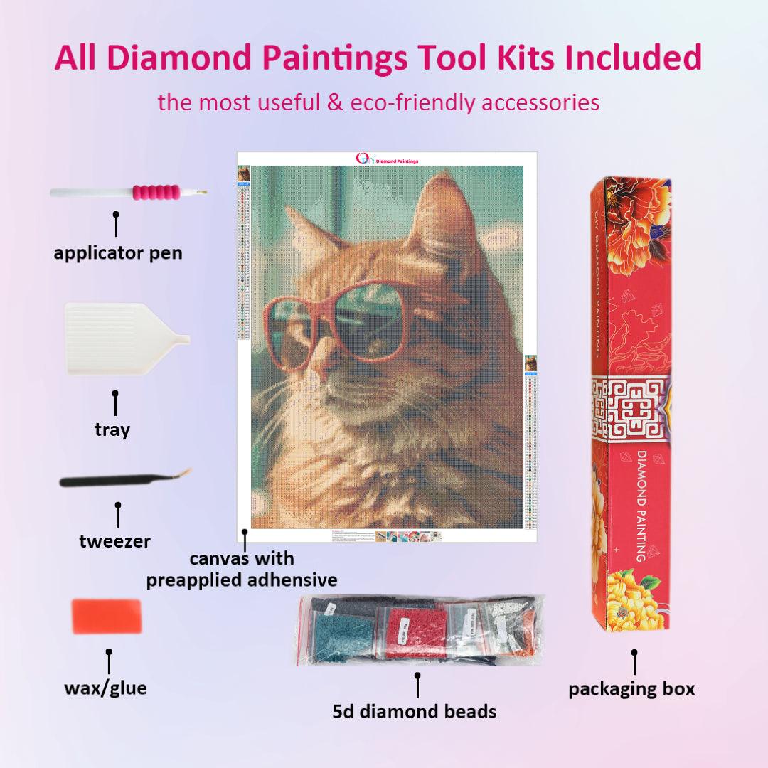 Cool Cat Diamond Painting