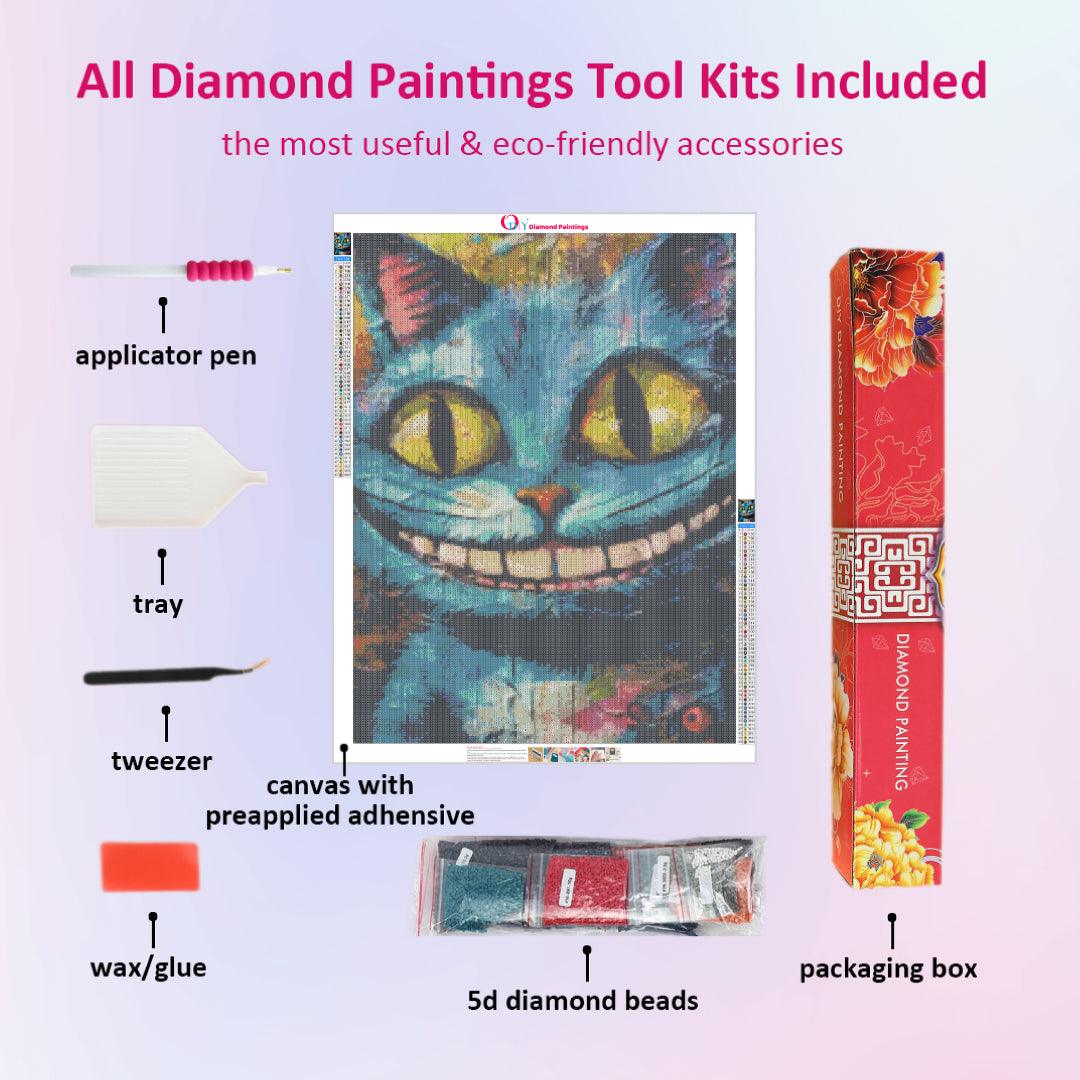 the Cheshire Cat Diamond Painting