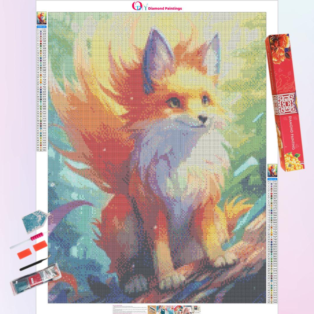 Elegant Fox Diamond Painting