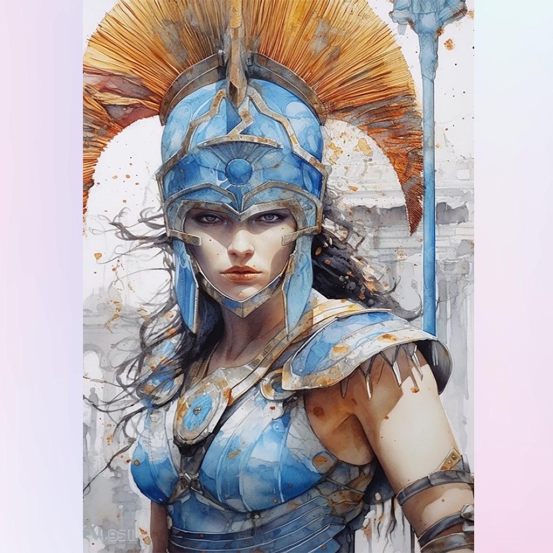 Goddess Athena Pallas Diamond Painting