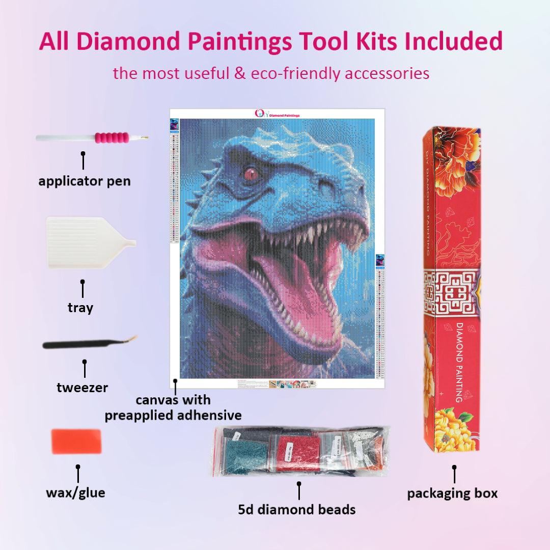 Hungry Dinosaur Diamond Painting
