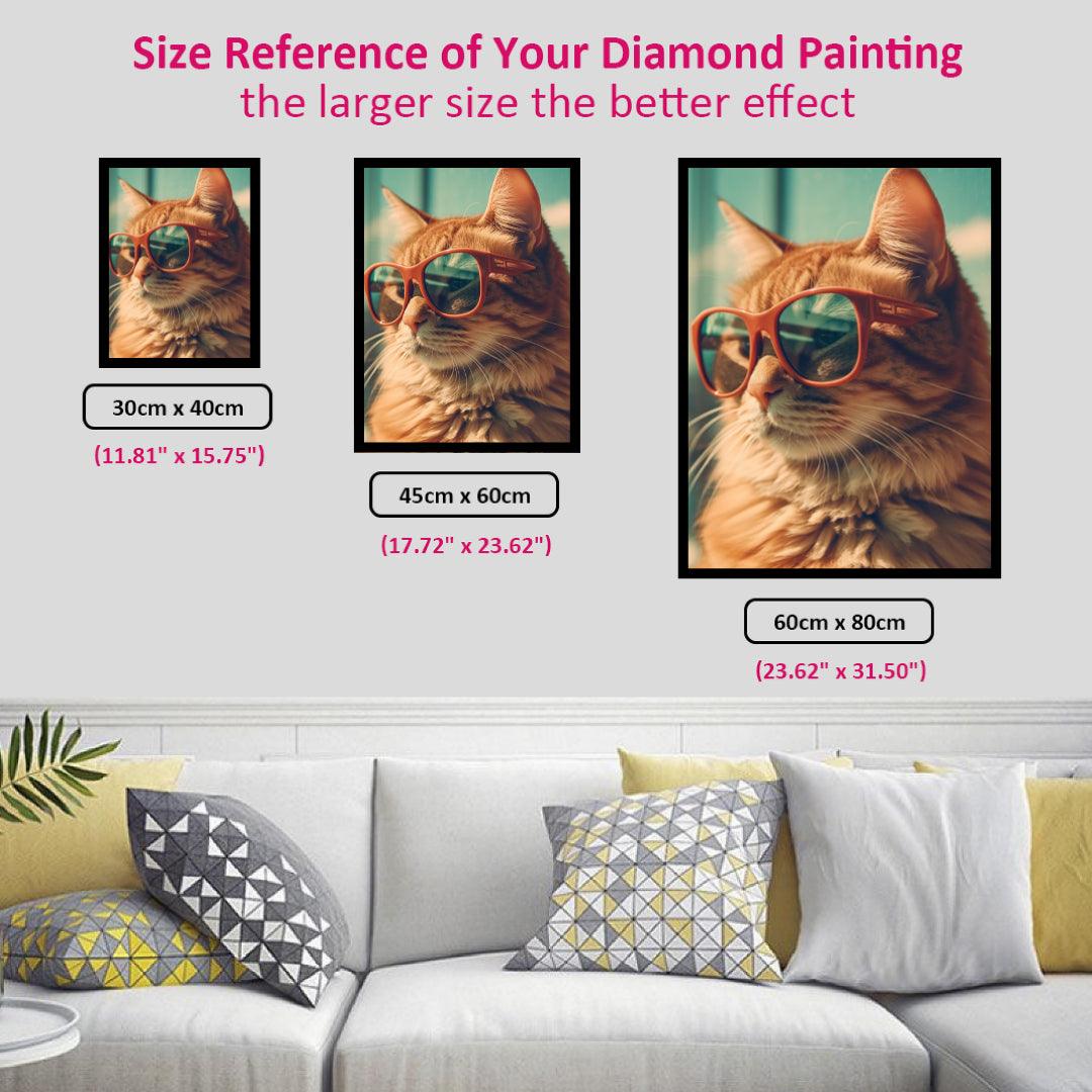 Cool Cat Diamond Painting