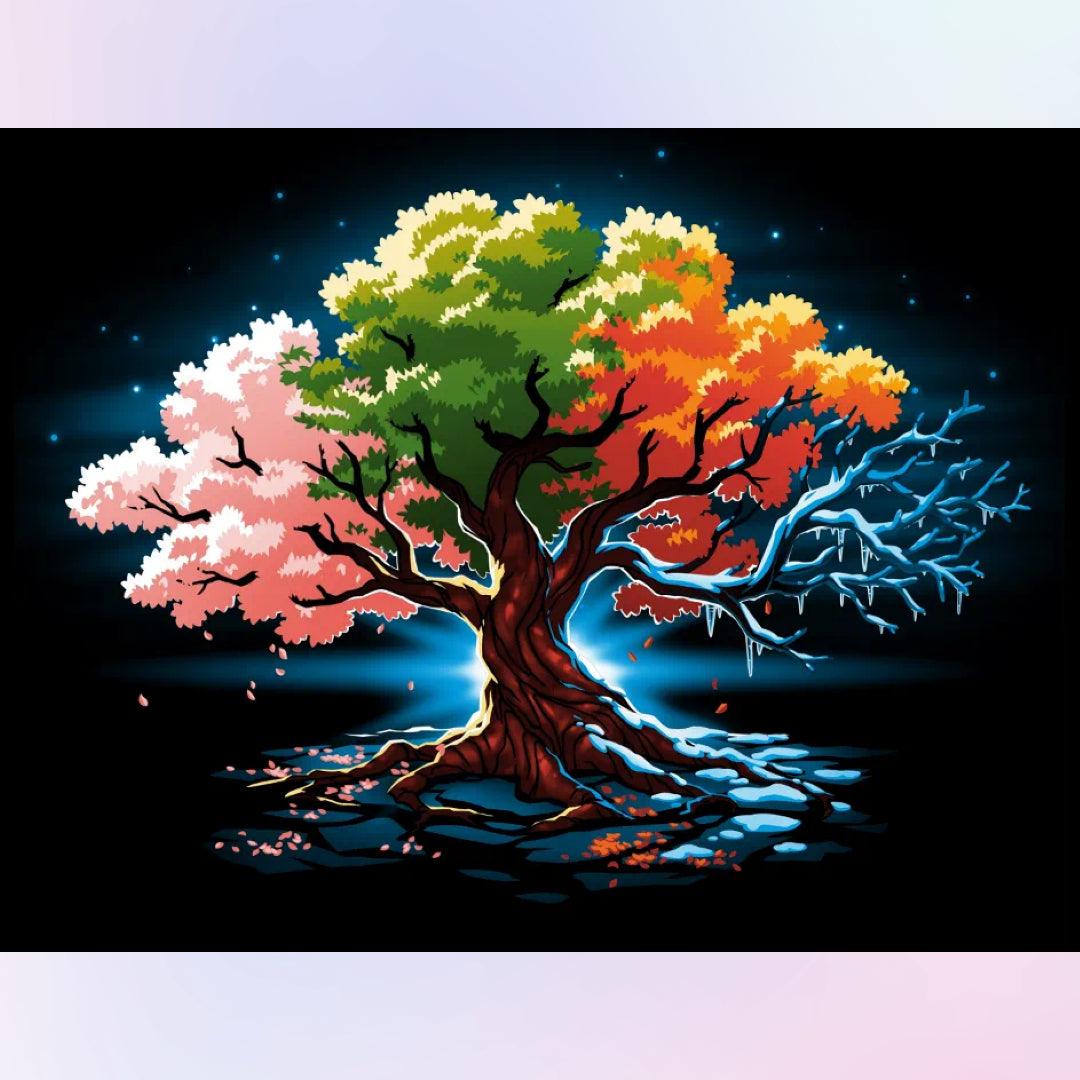 Life of Tree Diamond Painting