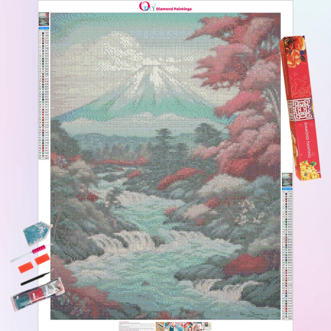 Fuji Mountain Diamond Painting