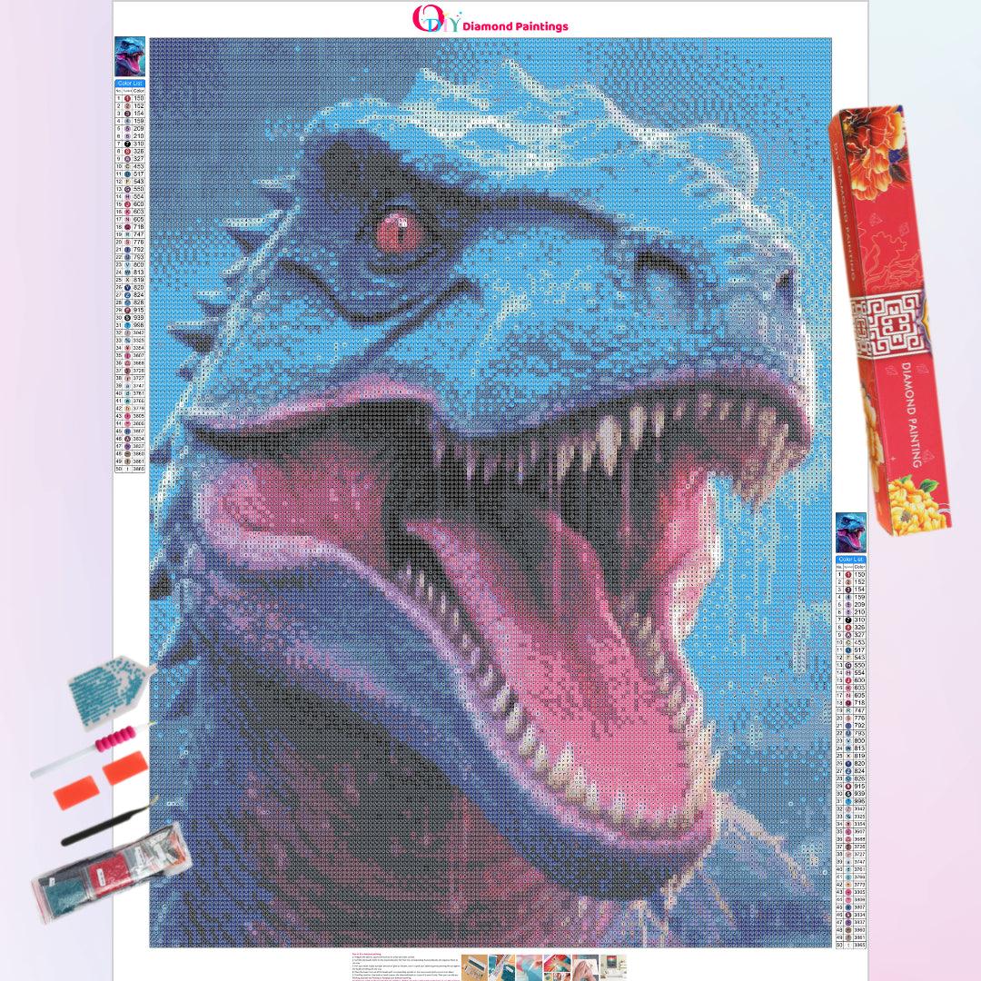 Hungry Dinosaur Diamond Painting