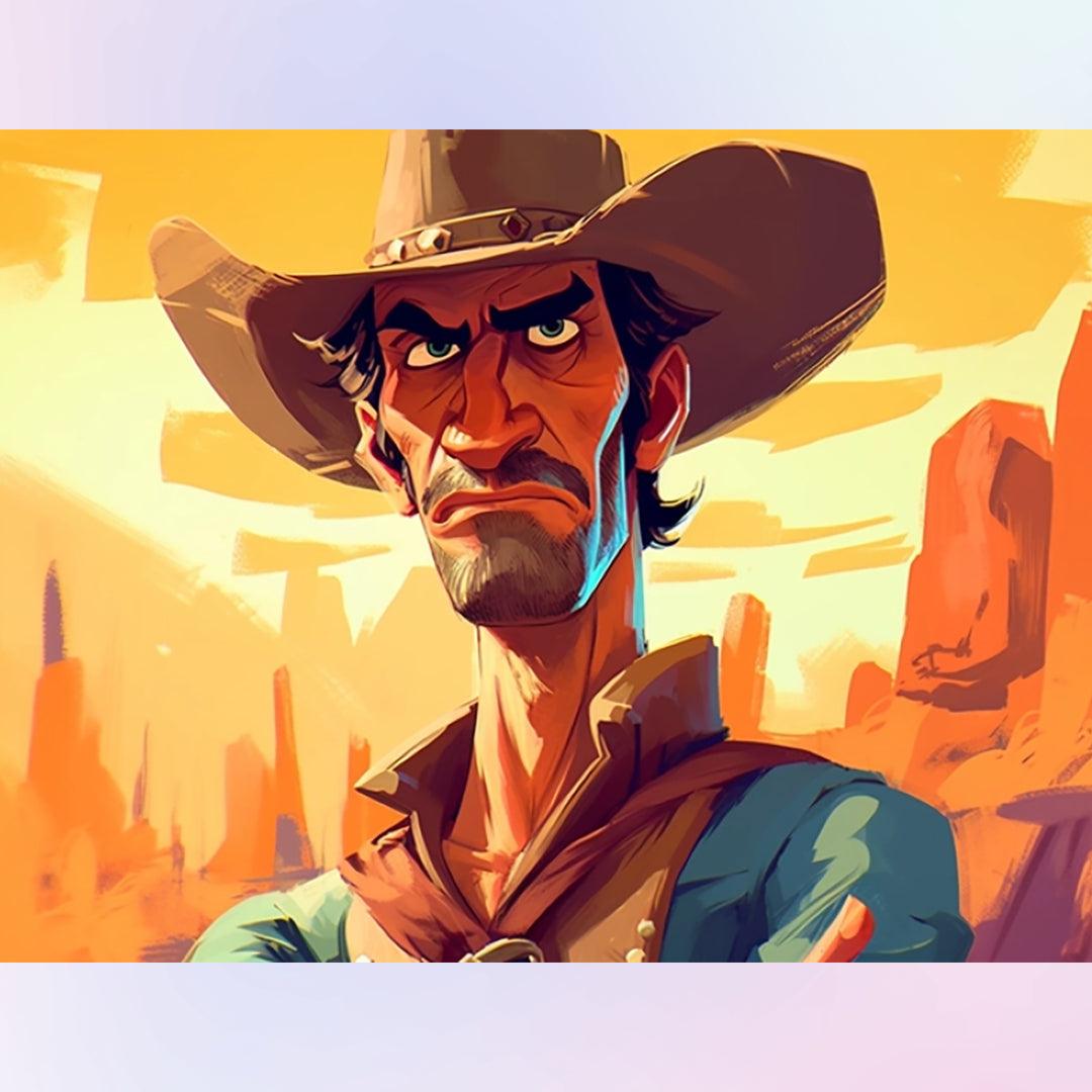 Western Cowboy Diamond Painting