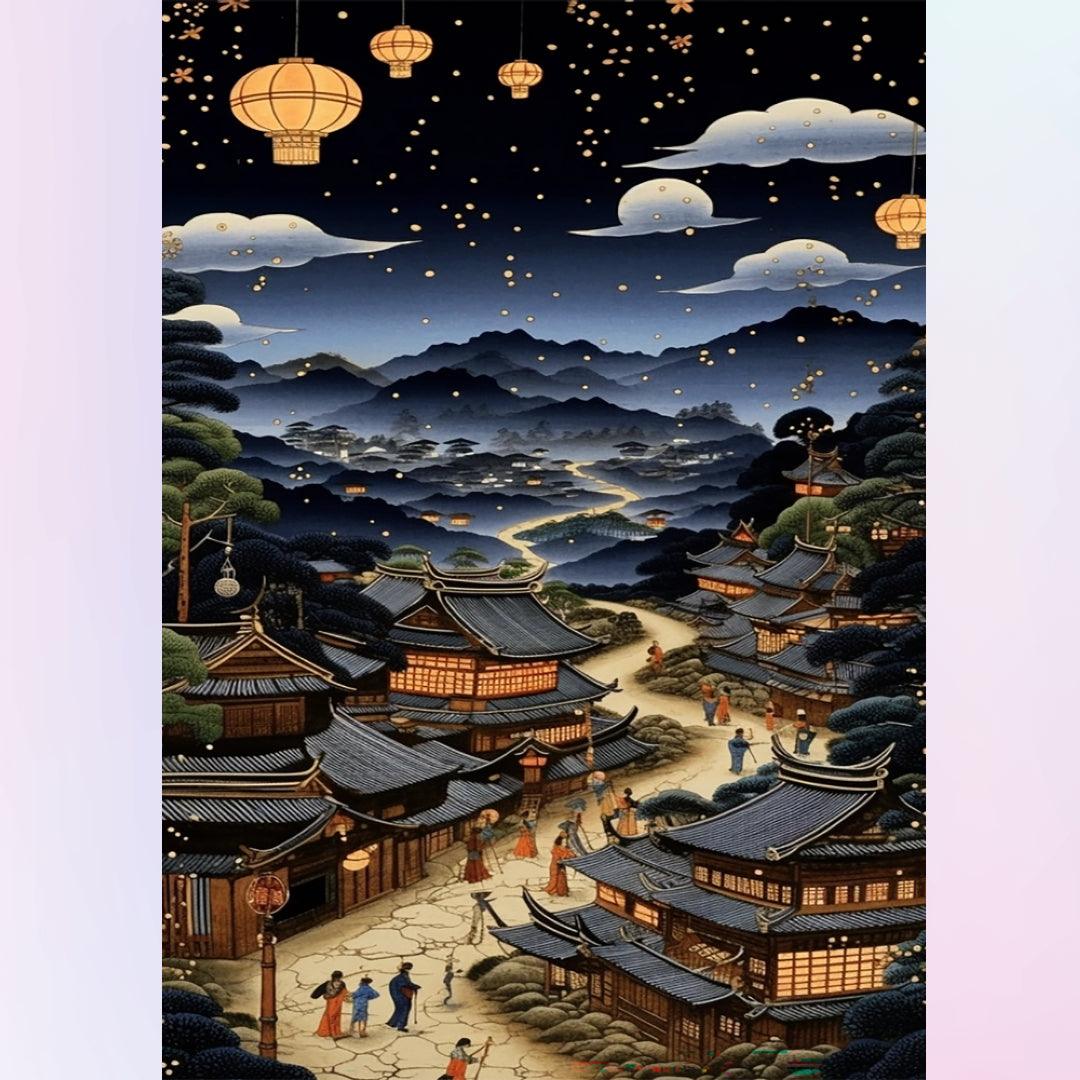 Chinese Ancient Town Diamond Painting