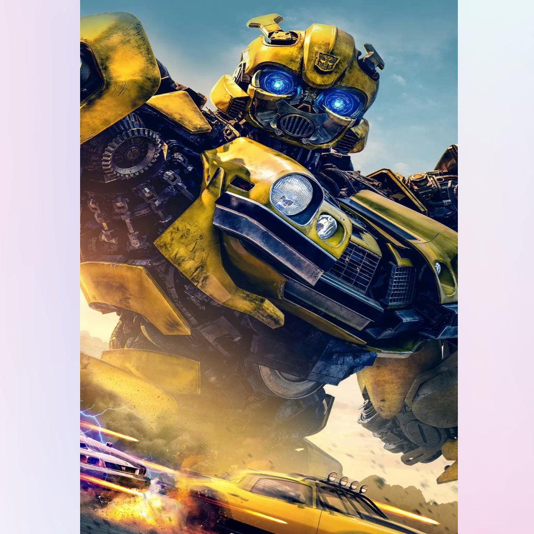 Transformers Bumblebee Diamond Painting