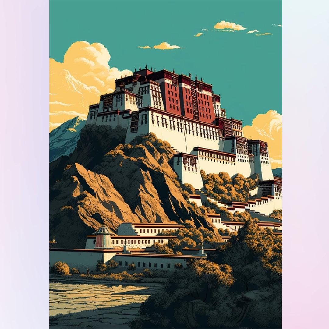 The Potala Palace Tibet Diamond Painting