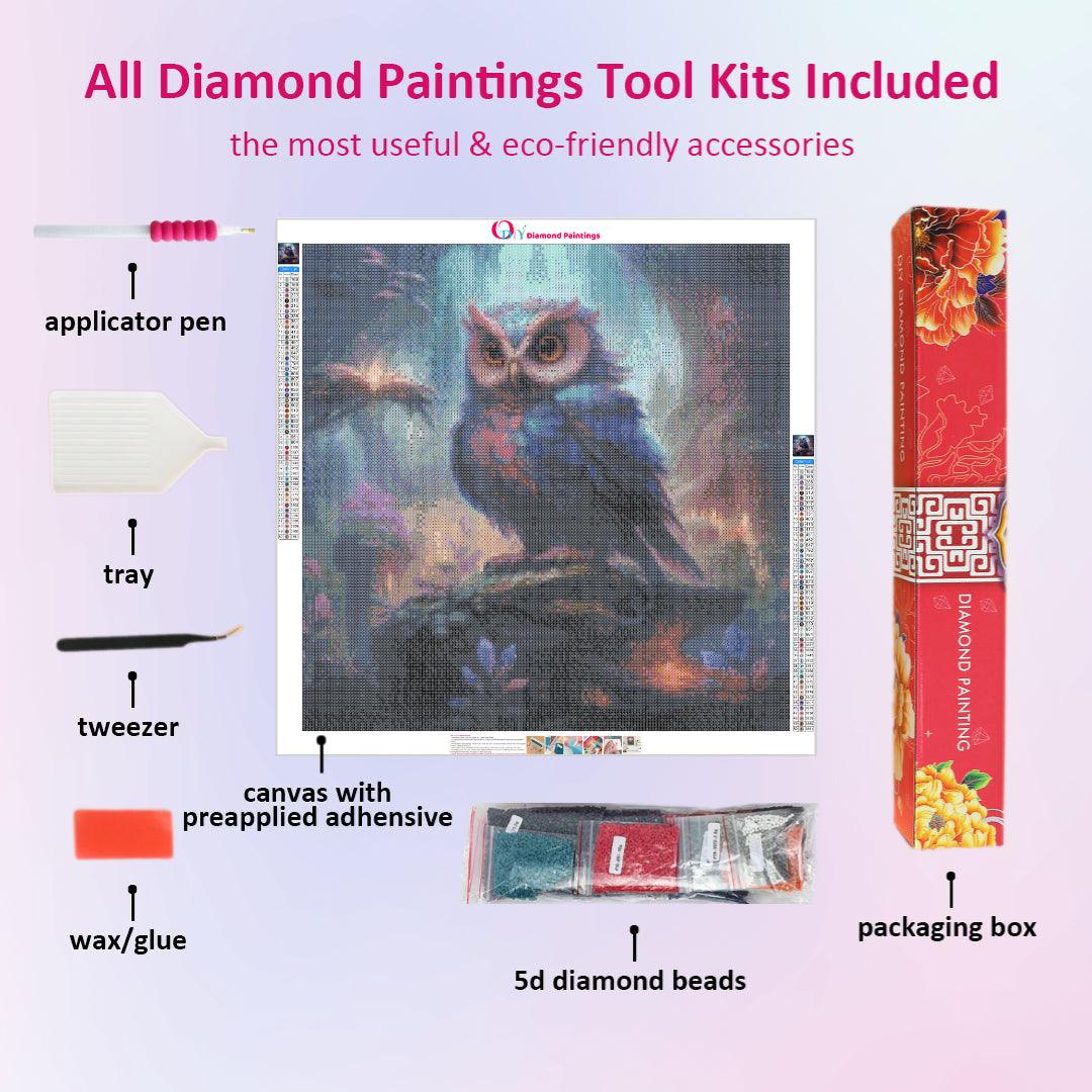 Night Owl Diamond Painting