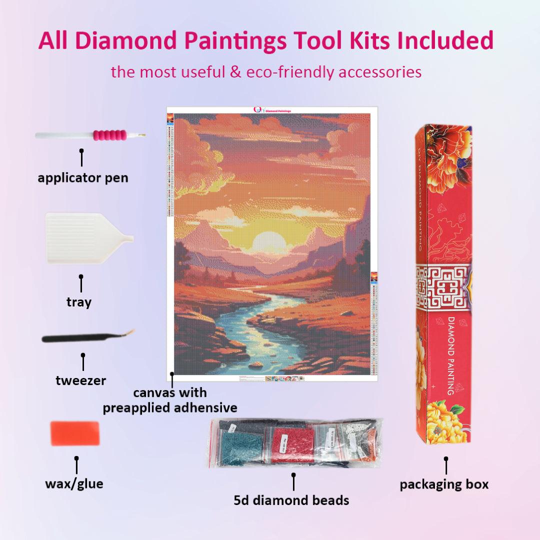 Amazing Sunset Diamond Painting