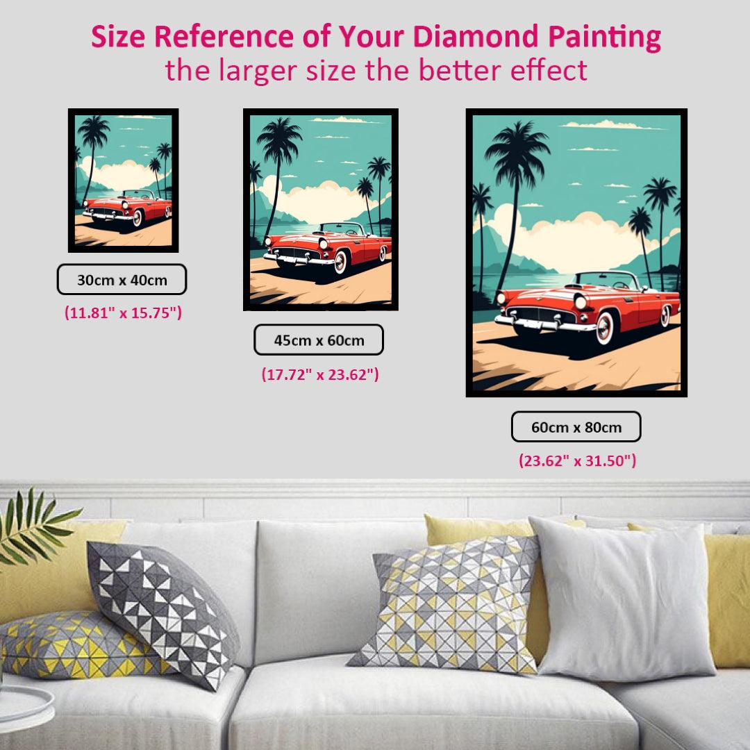 Take A Ride by the Sea Diamond Painting