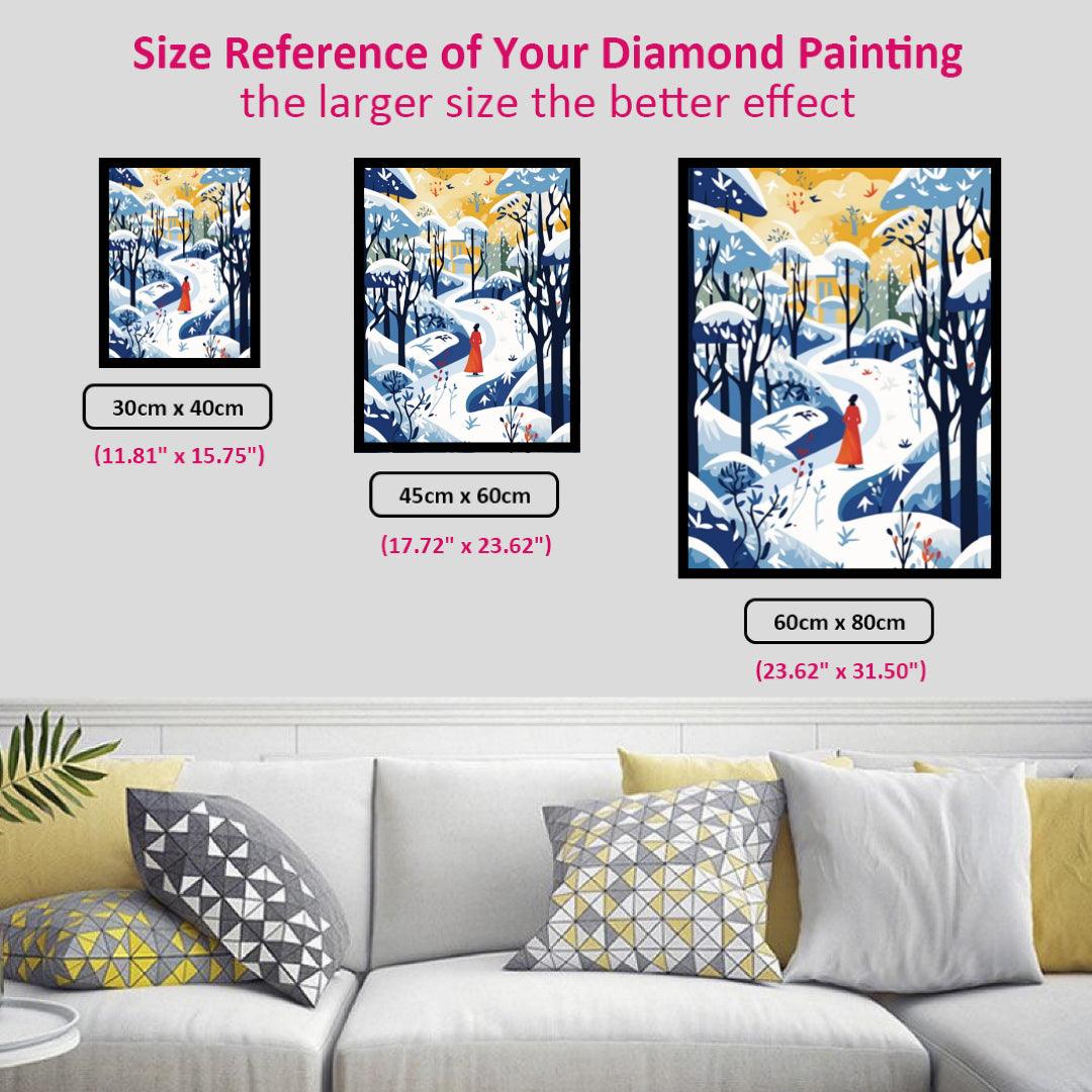 Winter Scene Diamond Painting