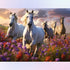 Wild Mustang Horses Galloping Diamond Painting