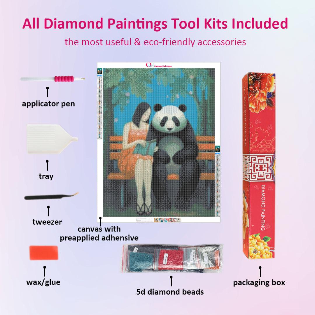Dating with Panda Diamond Painting