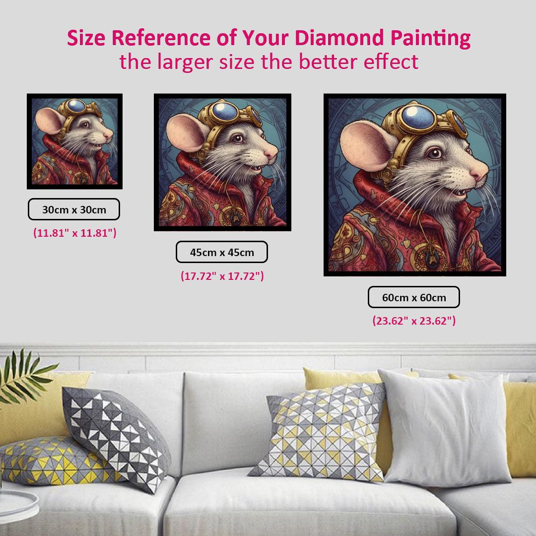 Gnome Rat Diamond Painting