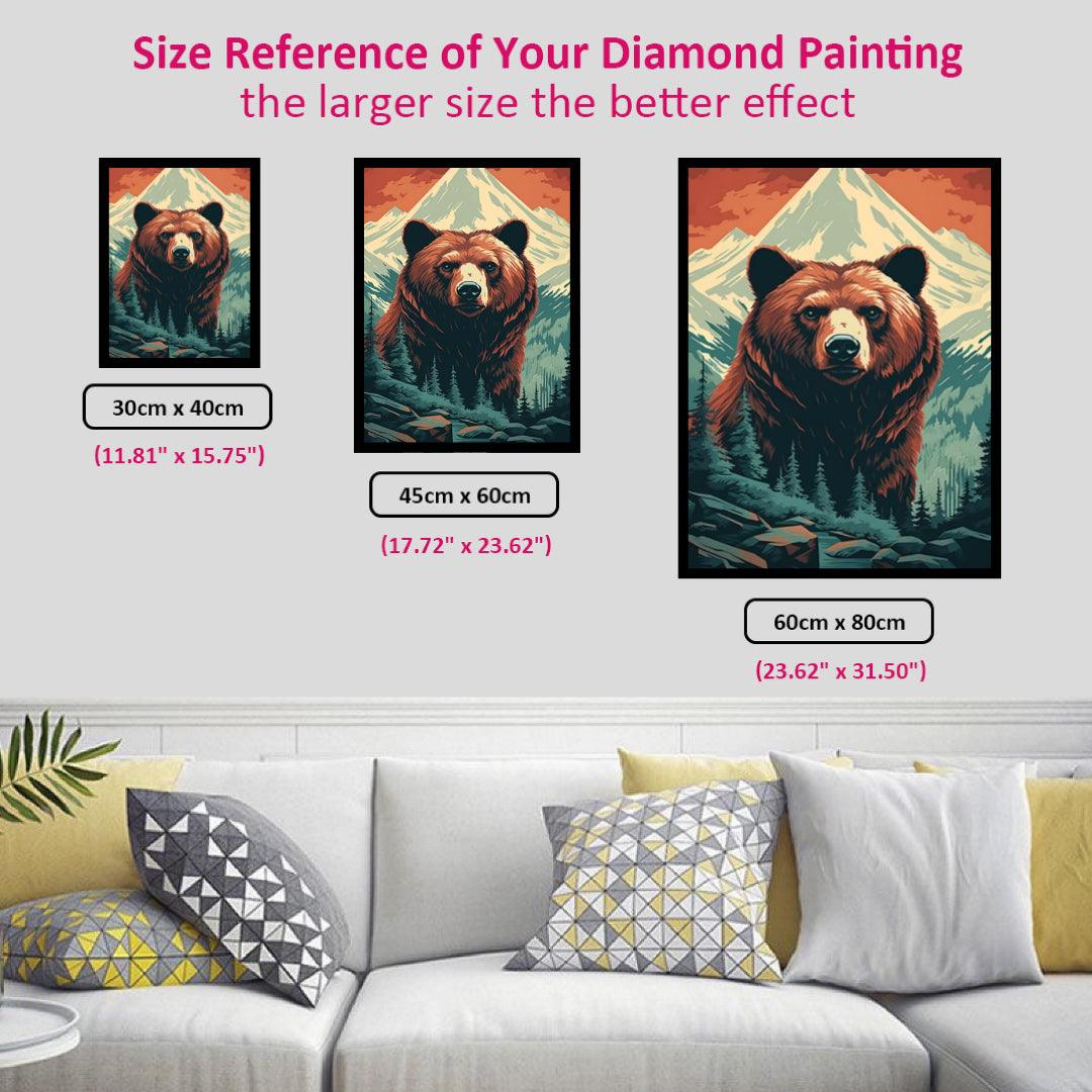 Huge Bear Diamond Painting