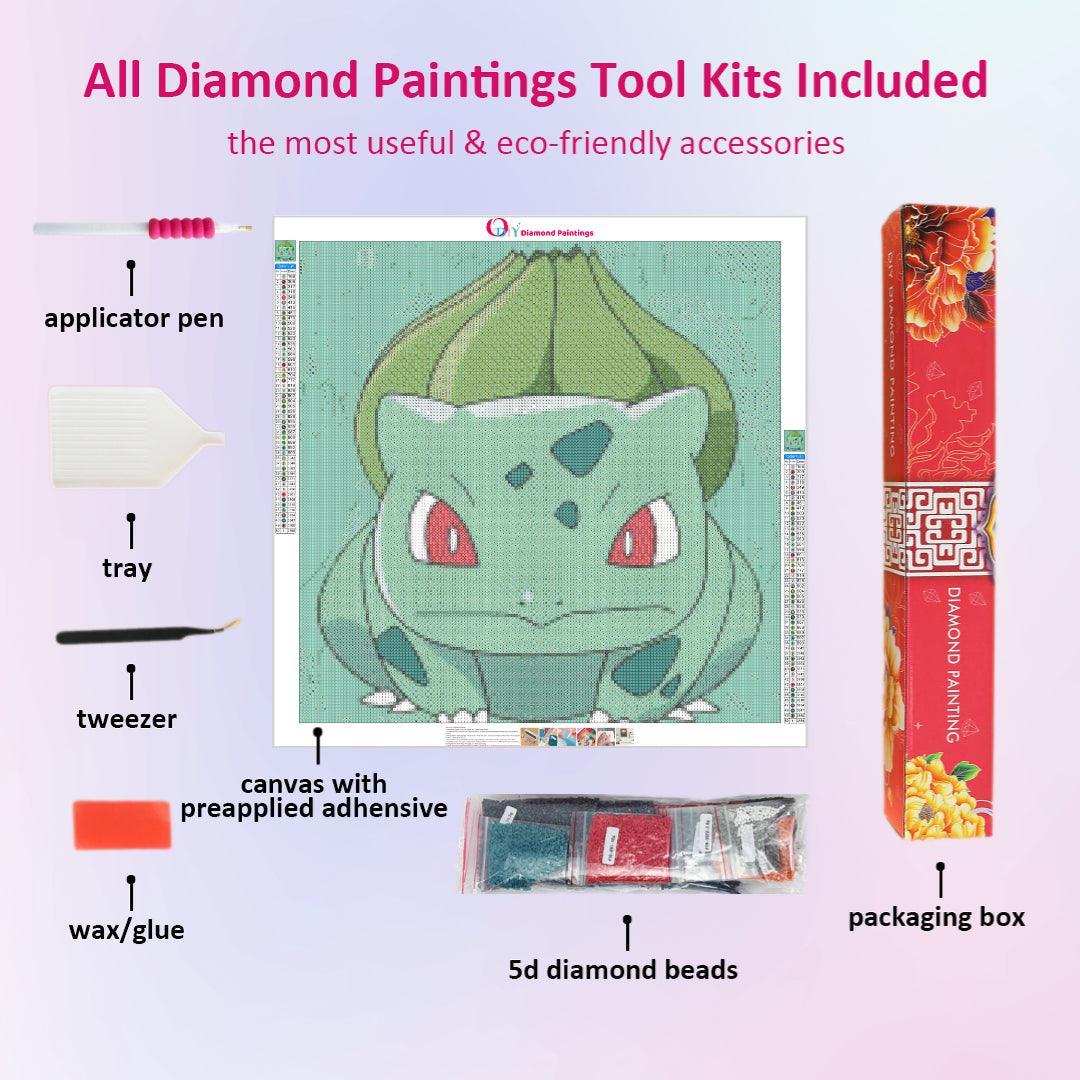 The Bulbasaur Pokemon - 5D Diamond Painting 