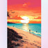 Grace Bay Beach with Sunset Diamond Painting