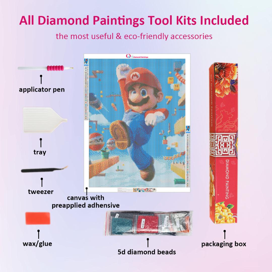 Super Mario Go Diamond Painting