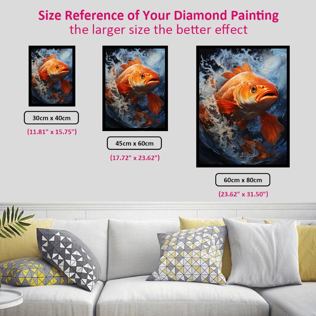 Huge Goldfish Diamond Painting