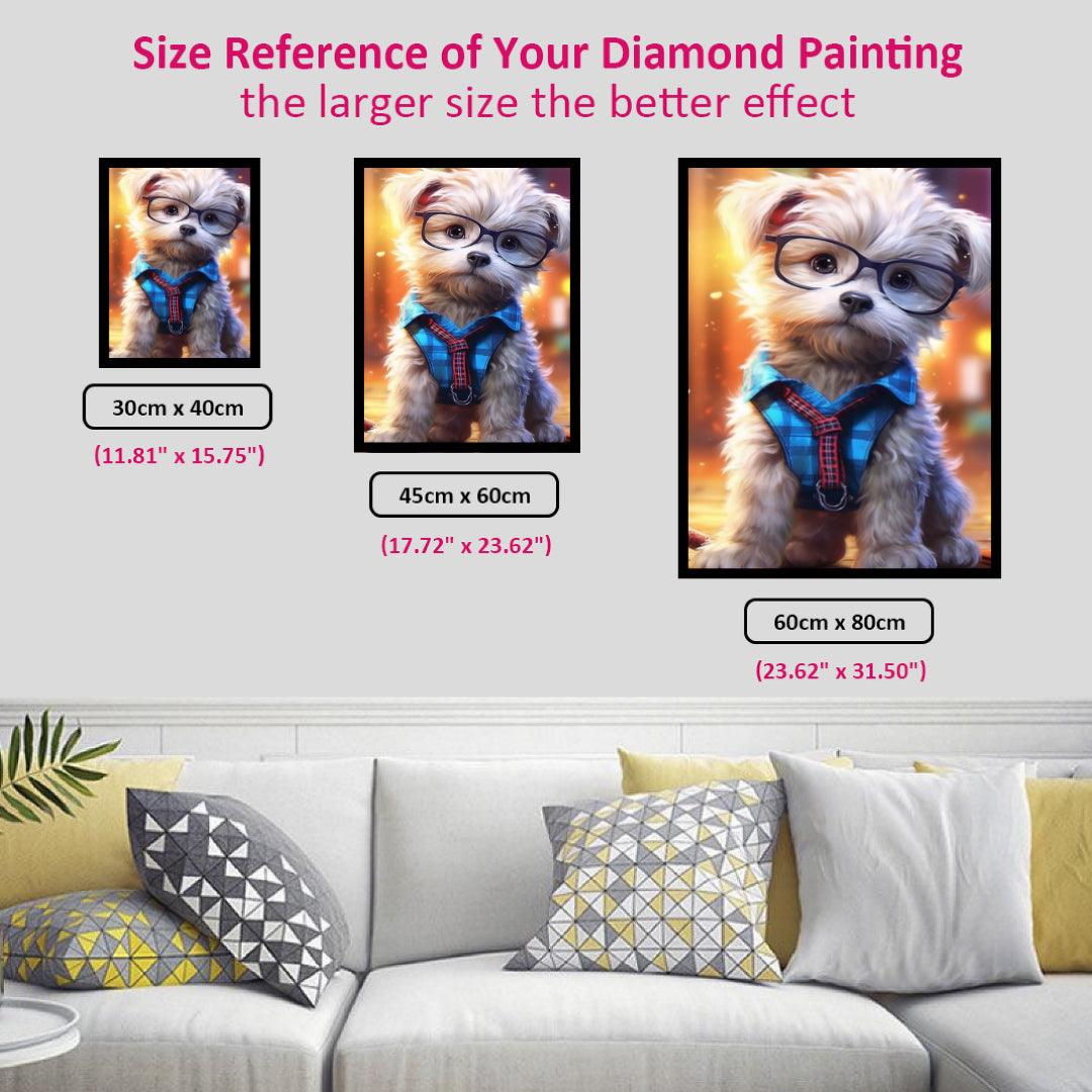 A Cultured Dog Diamond Painting