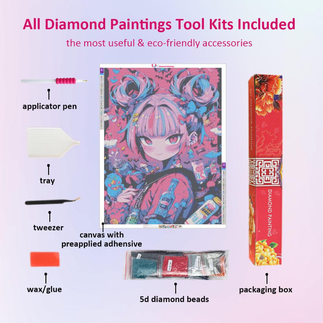Anime Genki Girl Diamond Painting
