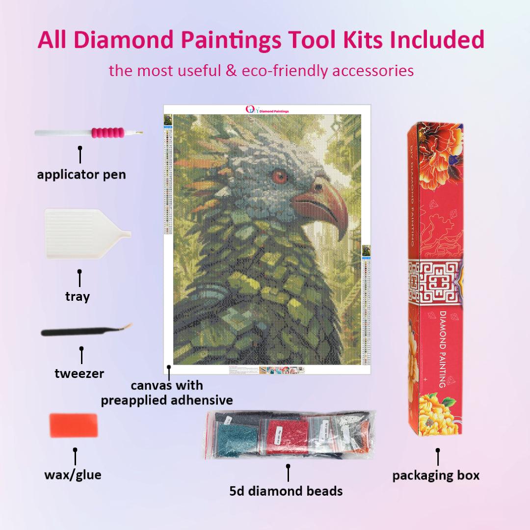 Machinery Bird Diamond Painting