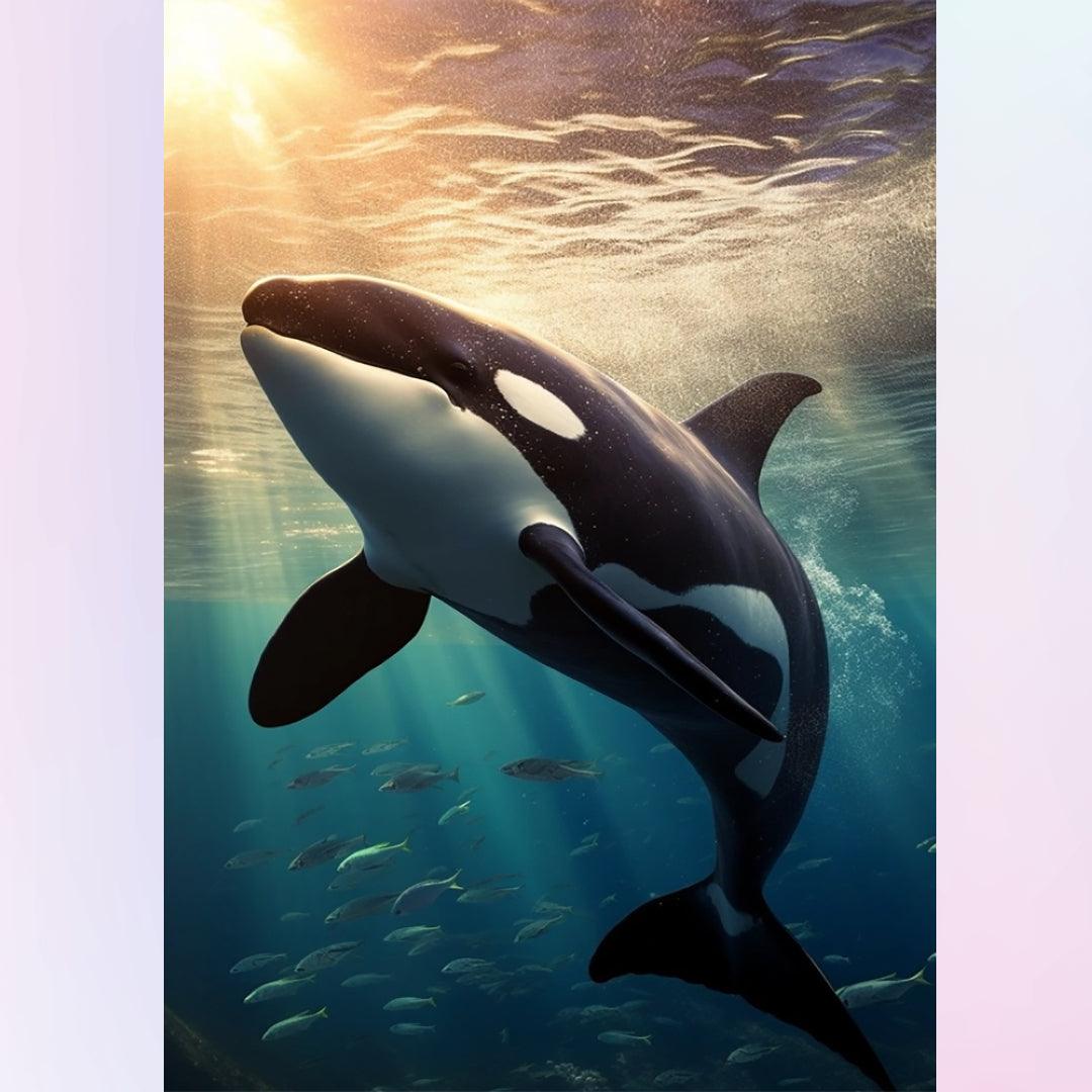 Orca Underwater Diamond Painting
