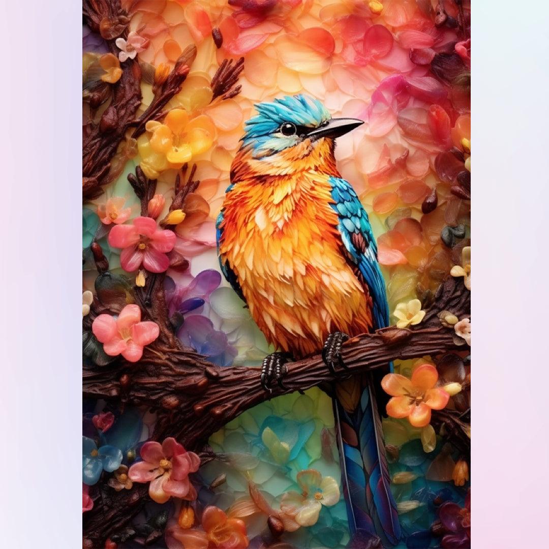 Vibrant Bird Diamond Painting