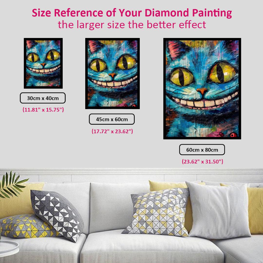 the Cheshire Cat Diamond Painting