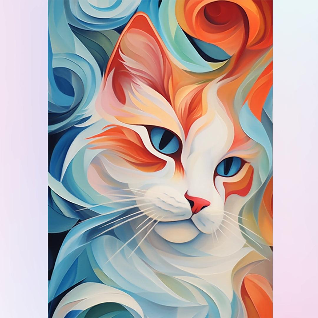 A Sassy Cat Diamond Painting