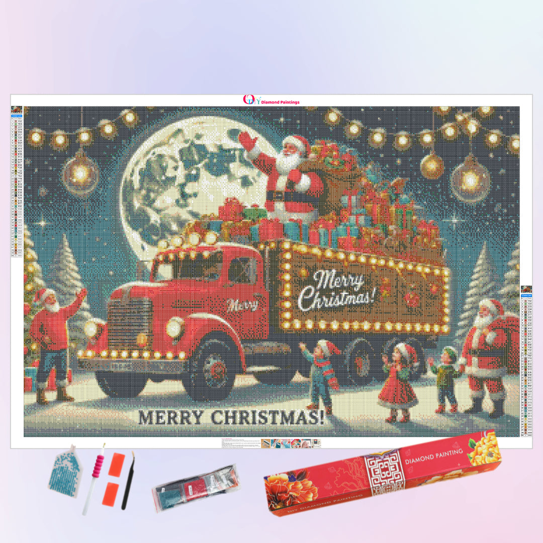 a-truck-of-christmas-gifts-diamond-painting-art-kit