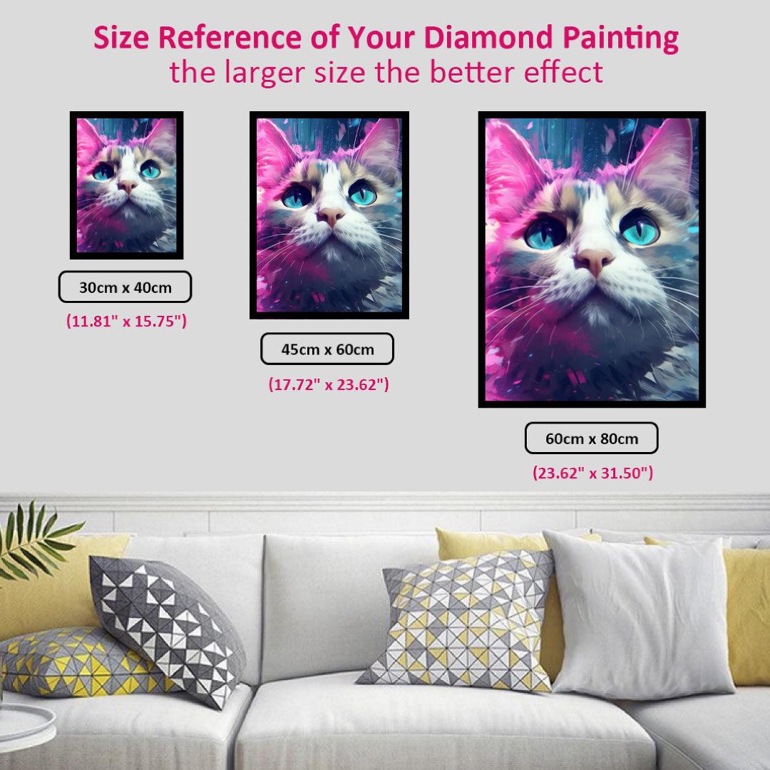 Cat's Moment Diamond Painting