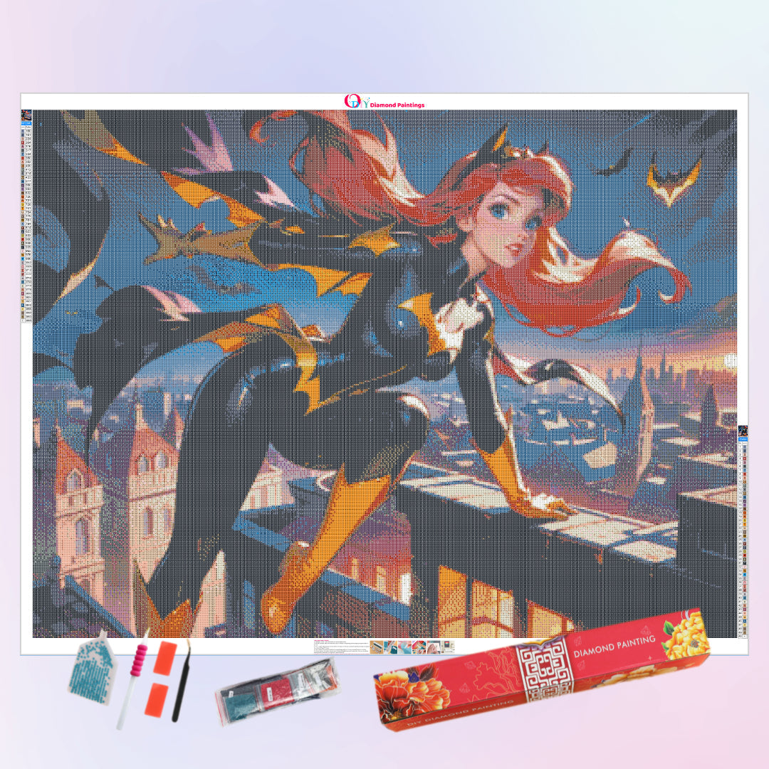 action-batgirl-diamond-painting-art-kit